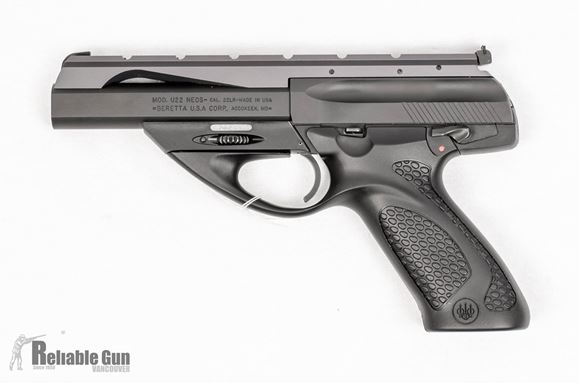 As New Beretta U Neos Rimfire Semi Auto Pistol Lr Blued