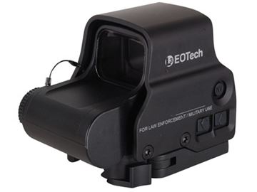 Picture of EOTech Holographic Weapon Sights - Model EXPS3, Black, 65 MOA Ring & 1 MOA Dot, Night Vision Compatible, QD Lever, Side Buttons, CR123A Battery