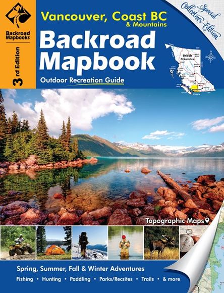 Picture of Backroad Mapbooks, Backroad Mapbook - British Columbia, Vancouver, Coast & Mountains BC, Western Canada, 3rd Edition 2013