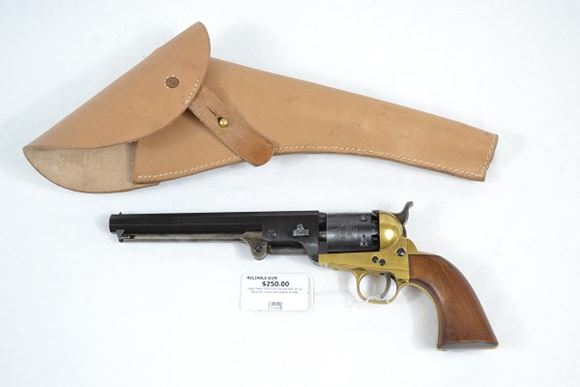 Used Uberti 1850 Colt Cap and Ball 36 Cal Revolver comes with leather ...