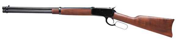 Picture of Rossi M92 Carbine Lever Action Rifle - 44 Rem Mag, 20", Round Barrel, Blue, Wood Stock, 10rds