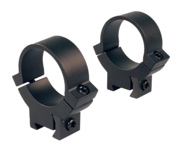 Picture of Warne Scope Mounts Rings, Rimfire - 30mm, 7.2/22, High (.525"), Matte, Fits 3/8" & 11mm Dovetails