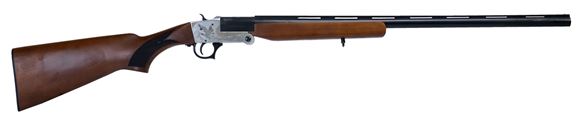 Picture of Hatsan Optima SB-W Single-Shot Break-Open Shotgun - 20Ga, 3", 26", Black Chrome Finished Ni-Cr-Mo Steel, White Chrome Plated Steel Receiver, Turkish Walnut