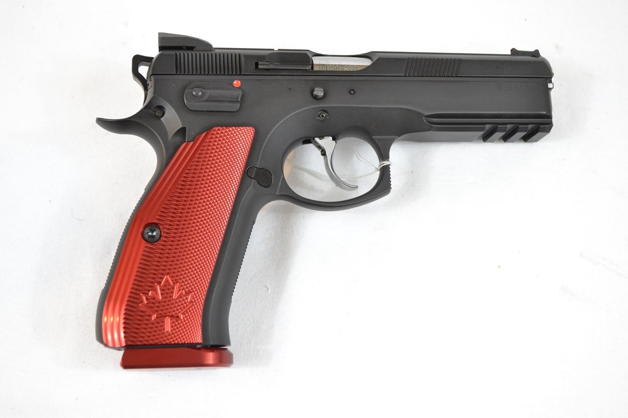 CZ 75 SP-01 Shadow Mate DA/SA Semi-Auto Pistol - 9mm, 4.61