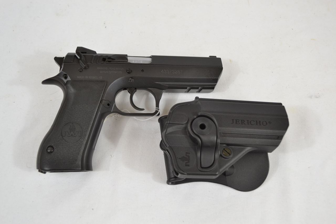 Used IWI Jericho 941 Semi-Auto 9mm, 3 Mags, Holster, Mag Pouch ...