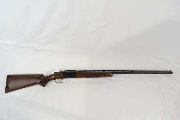 Picture of Used Browning BT-99 Single Shot Shotgun - 12Ga, 2-3/4", 32", High-Post Vented Rib, Satin Blued, Satin Grade I Black Walnut Beavertail Stock, Ivory Bead Front Sight, Invector-Plus Flush (Full)