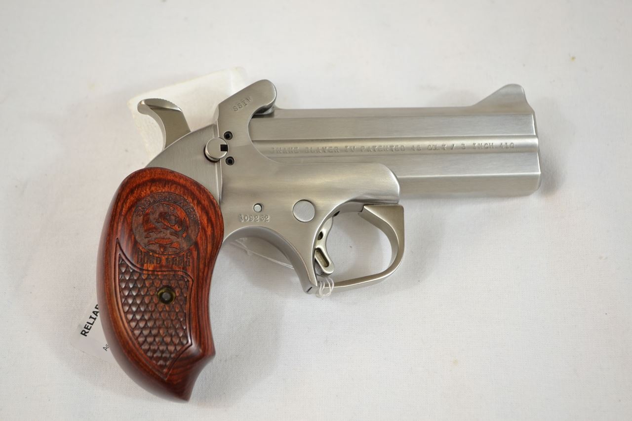 As New Never Fired Bond Arms Snake Slayer Iv Break Action Pistol - 45 