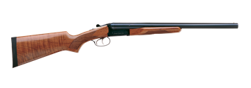 Picture of Stoeger Industries IGA Coach Gun Deluxe Side-by-Side Shotgun- 12Ga, 3", 20", Blued, AA-Grade Gloss Walnut Stock, Brass Bead Front Sight, Double Trigger, (IC,M)