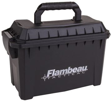 Picture of Flambeau 6415SB Compact Tactical Ammo Can, Fits 6-9 Standard 50 Round Boxes Of Most Handgun Calibers