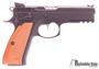 Picture of Used CZ 75 SP-01 Shadow, Semi Auto 9mm, Orange Aluminum Grips, 3 Magazines, Original Box, Original Grips, Good Condition