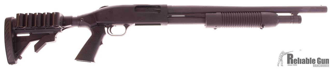 Used Mossberg 500 Tactical, 12-Ga Pump Action Shotgun, ATI Collapsable ...