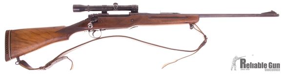 Picture of Used P17 Enfield, 30-06 Bolt Action Rifle, Wood Stock, Weaver K3 Rifle Scope, Leather Sling, Good Condition