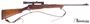 Picture of Used P17 Enfield, 30-06 Bolt Action Rifle, Wood Stock, Weaver K3 Rifle Scope, Leather Sling, Good Condition