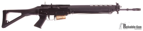 Picture of Used Swiss Arms Black Special Target Semi-Auto Rifle - 5.56Nato, 20", 1/7" Twist, 1 Magazine 5rds, Flat Top, Good Condition