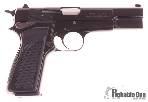 Picture of Used Browning Hi Power Semi-Auto 9mm, With 2 Mags & Original Case, Excellent Condition