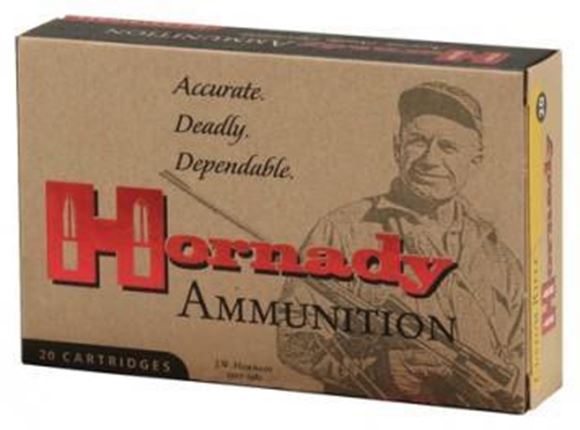 Picture of Hornady Custom Rifle Ammo - 300 Win Mag, 180Gr, InterLock SP, 200rds Case