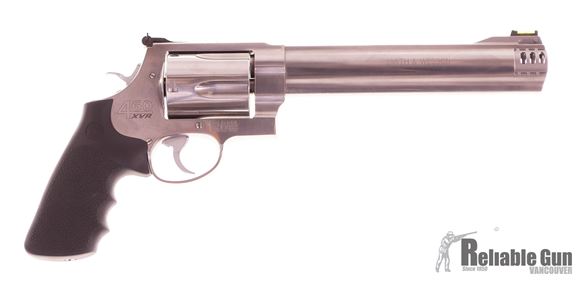 Picture of Used Smith & Wesson 460 XVR Double-Action 460 S&W, 8.5" Barrel, Stainless, Fiber Optic Front Sight, With Original Box, Excellent Condition