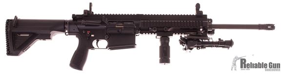 Picture of Used HK MR308 Semi-Auto 308 Win, 16" Barrel, GG&G Sights, Bipod, Foregrip, & Flashlight, No Mag, Excellent Condition