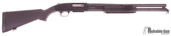 Picture of Used Mossberg 500 Pump-Action 12ga, 3" Chamber, 20" Barrel, 8 Shot, Tri Rail Forend, Good Condition