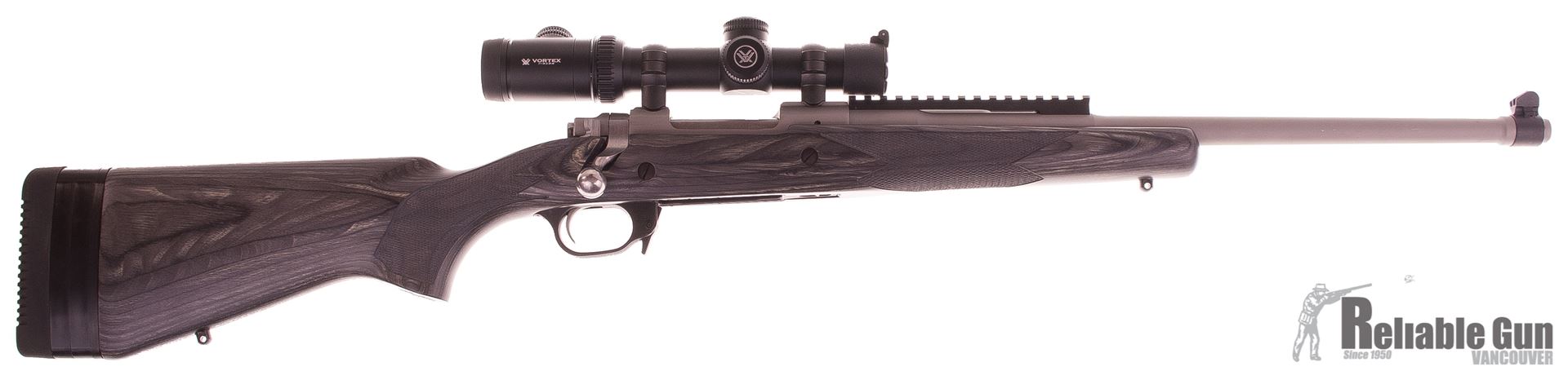 Used Ruger Gunsite Scout Bolt Action Rifle, 308 Win, Stainless Laminate ...