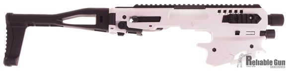 Picture of CAA - MCK Micro Conversion Kit (NFA) - Composite Chassis for Glock 20/21, Ambidextrous, Integral Charging Handle, Top & Side Rails, Folding Buttstock, White