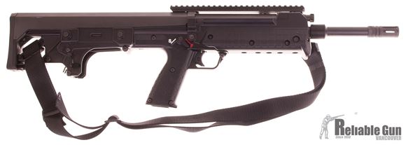 Picture of Used Kel-Tec RFB-C Semi-Auto Rifle - 308 Win, 18", Parkerized, Black Synthetic Stock, Flash Hider, 1 Magazine, Original Box, Very Good Condition