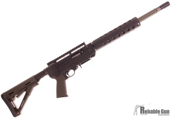 Picture of Used Custom Ruger SR22 Semi Auto Rifle, 22 LR,16'' Tacsol OD Green Fluted Barrel w/Compensator, Oversize Charging Handle and Mag Release, OD Magpul Grip, OD Magpul CTR Collapsible Butt Stock, Excellent Condition