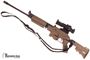 Picture of Kel-Tec SU-16FX Limited Edition Semi-Auto Rifle - 223 Rem, 18.5'' Barrel, Adjustable Stock, Desert Tan, Burris AR 332 Red Dod Scope, 2 Magazines, Single Point Sling, Very Good Condition