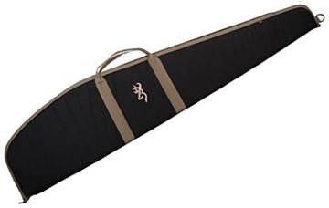 Picture of Browning Gun Cases, Flexible Gun Cases - Plainsman Scoped Rifle Case, 48S, Black, 600 Denier Polyester Canvas