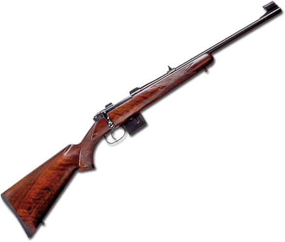 Picture of CZ 527 Carbine Bolt Action Rifle - 7.62x39mm, 18.5", Hammer Forged, Blued, Lacquered Finished Straight Line Comb Carbine Walnut Stock, 5rds, Adjustable Single Set Trigger, Fixed Sights