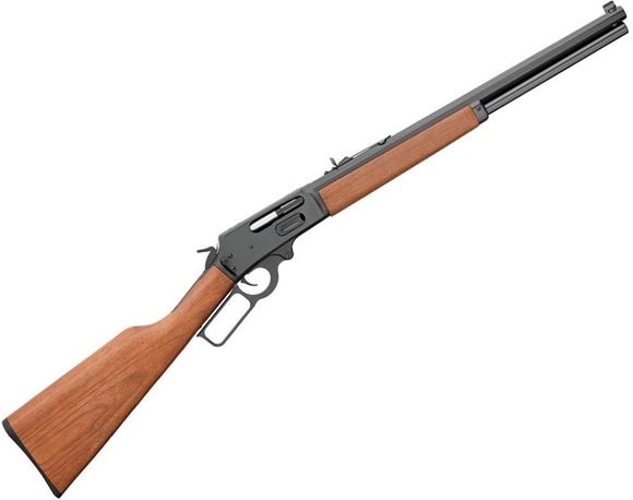 Picture of Marlin Model 1895CBA Cowboy Lever Action Rifle - 45-70 Govt, 18.5", Blued, American Black Walnut Stock w/ Straight Grip, 6rds, Semi-Buckhorn Rear Sight, Carbine Front Sight, Tapered Octagon Barrel