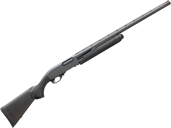 Picture of Remington Model 870 Express Super Magnum Synthetic Pump Action Shotgun - 12Ga, 3-1/2", 26", Vented Rib, Matte Black, Matte Black Synthetic Stock, 3rds, Single Bead Sight, Rem Choke (Modified)