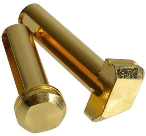 Strike Industries AR Parts - AR-15 Enhanced Pivot Takedown Pins, Gold ...