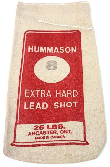 Picture of Hummason Manufacturing - Extra Hard Lead Shot, #8, 25lb Bag