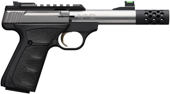 Browning Buck Mark Plus Micro Bull SR Rimfire Semi-Auto Pistol - 22 LR ...