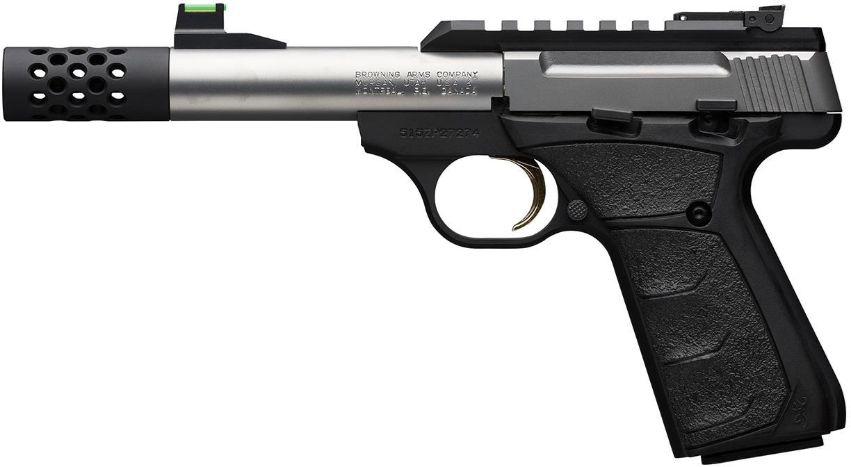 Browning Buck Mark Plus Micro Bull SR Rimfire Semi-Auto Pistol - 22 LR ...