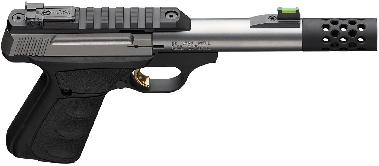 Browning Buck Mark Plus Micro Bull SR Rimfire Semi-Auto Pistol - 22 LR ...