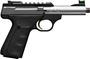 Picture of Browning Buck Mark Plus Micro Bull SR Rimfire Semi-Auto Pistol - 22 LR, 4-2/5", Matte Black, Stainless Barrel & Slide, UFX Overmolded Grips, 10rds, Pro-Target Adjustable Sights, Picatinny Optic Rail, Suppressor Ready w/ Brake