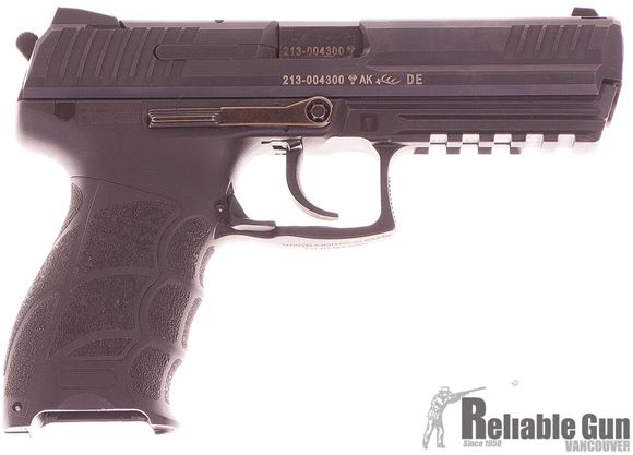 Picture of Heckler & Koch (H&K) P30L V3 DA/SA Semi-Auto Pistol - 9mm, 4.44", Blued, Polymer, 2x10rds, Fixed Sight, Long Slide, Original Box, Excellent Condition