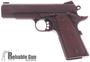 Picture of Used Colt 1911 Lightweight Commander Single Action Semi-Auto Pistol - 45 ACP , 4.25", Alloy Frame, Blued Steel Slide, Wood Grips, 2 Magazines, 3-Dot Sights, Original Box, New In Box Condition