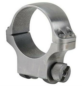 Picture of Ruger 90285 Scope Ring, 30mm and 42mm, Medium, Stainless Steel