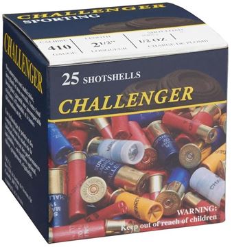 Picture of Challenger Game Loads Shotgun Ammo - .410", 2-1/2", 1/2 oz, #4, 25rds Box