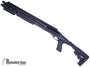 Picture of Used Remington 870 Express Pump Action Shotgun, 12-Gauge, 18.5'' Barrel, Knoxx Spec Ops Collapsable Stock, GG&G Receiver Sling Mount, Aims Sport Quad Rail, Side Saddle, Very Good Condition