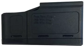 Picture of Mauser M 12 Magazine - Type-A, (7mm Rem Mag, 300 Win Mag, 338 Win Mag), 4rds, Black