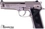 Picture of Used Beretta 92 Steel I - All Stainless Steel Frame & Slide 9mm Semi Auto Pistol, 2x Magazines, Original Box, Excellent Condition