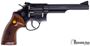 Picture of Used Taurus Model 66 Revolver, 357 Magnum, 6'' Barrel, Blued, Wood Grips, 6 Rds, Good Condition