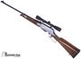 Picture of Used Browning BLR Lever Action Rifle, 308 Win, Pre-81, Bushnell Buckhorn 4X Scope, Straight Stock, Iron Sights, Fair Condition