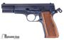 Picture of Used FEG "Hi Power" Semi Auto Pistol, 9mm Luger, Blued/Wood, 10rd Mag, Very Good Condition