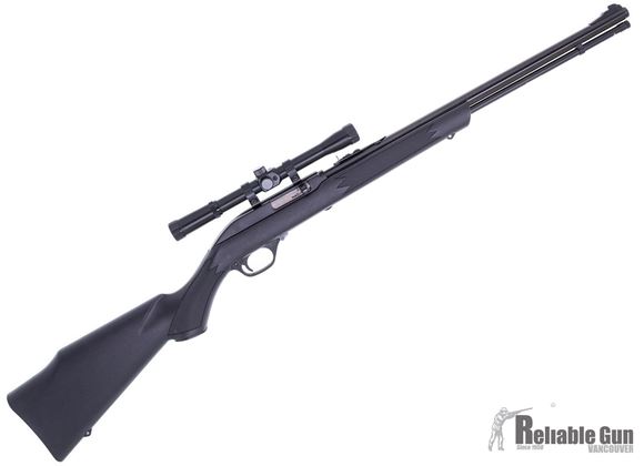 Picture of Used Marlin Model 60SN Semi-Auto 22 LR, 19" Barrel, With 4x20mm Scope, Blued, Synthetic Stock, 14rds