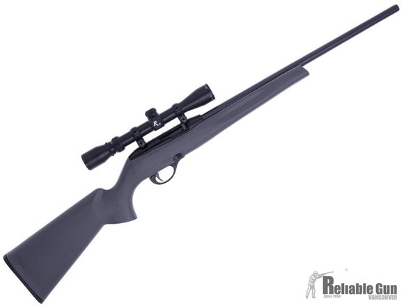 Picture of Used Remington 597 Semi-Auto Rifle - .22LR, With 3-9x32 Scope, One Mag, Gray Synthetic Stock, Excellent Condition